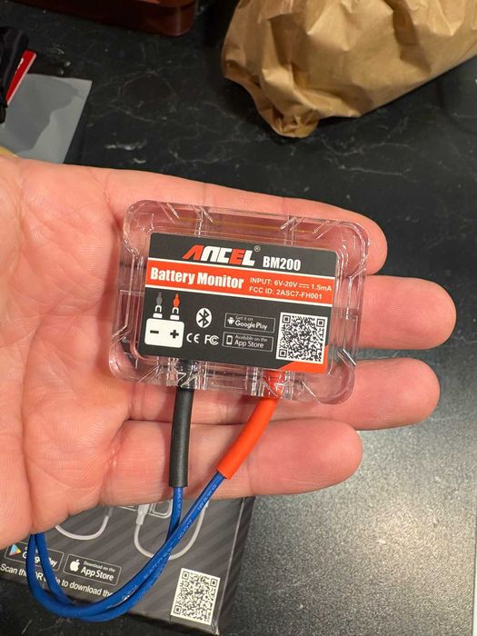 Tester Baterie Auto ANCEL Bluetooth Monitorizare TraseuGPS Android IOS
