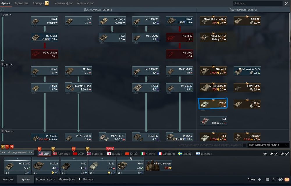 Продам аккаунт wat thunder(ИС 7, премиум техника)