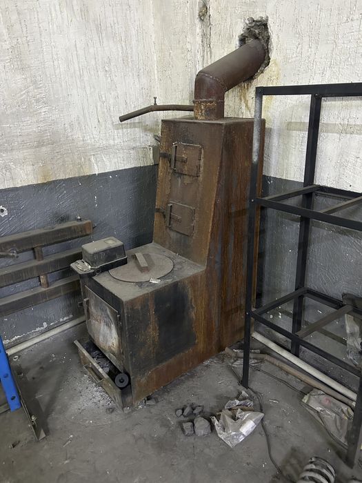 Печка на 800 кв на угле