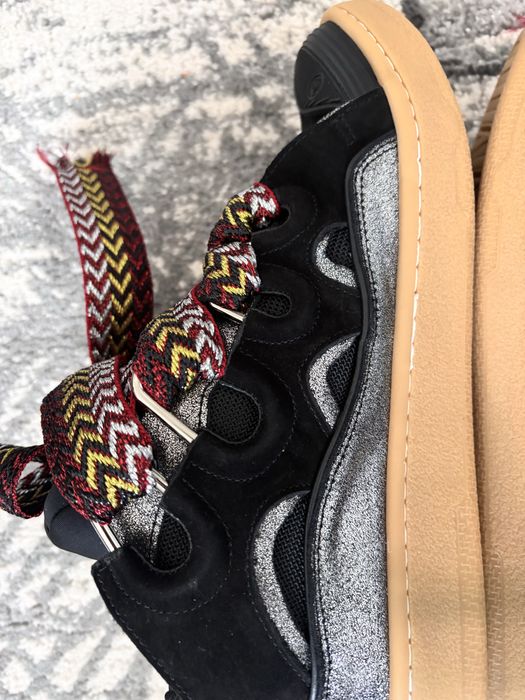 Lanvin curb sneakers