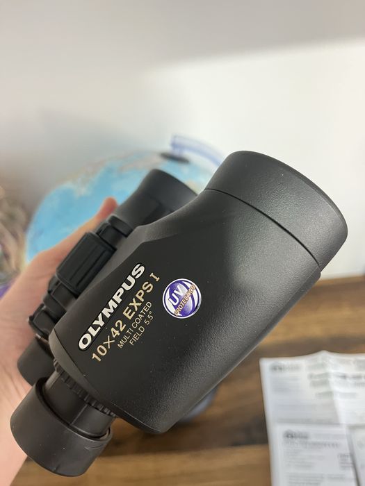 Binoclu Olympus 10x42 exps I , nou , garantie