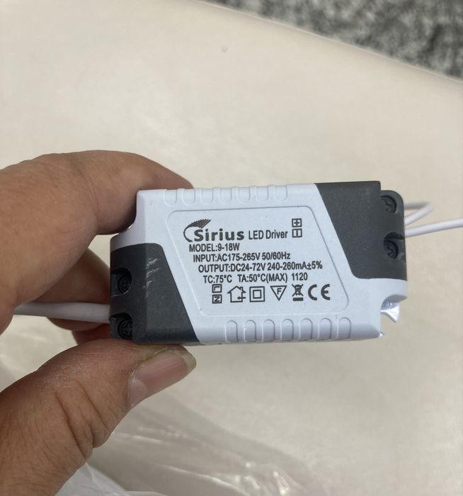 Светильники потолочные на 9 w