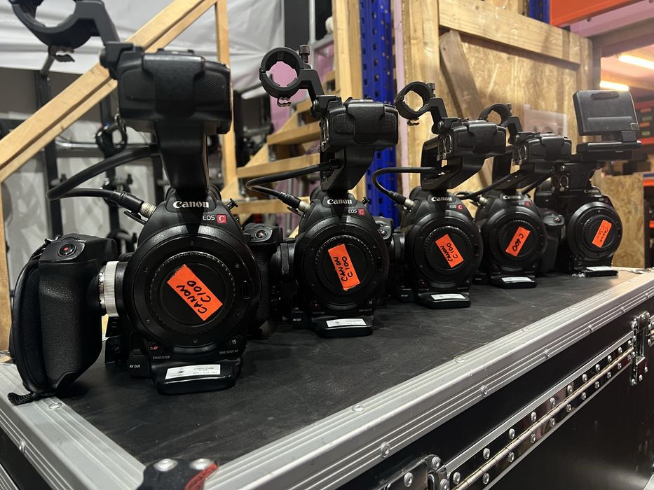 Lot 4 camere Canon  C100 Mk1 + 1 camera C300 Mk1