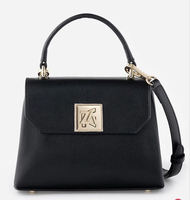 IRIS mini - малка крос боди чанта - черна