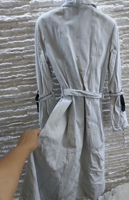 Trench piele marimea 42