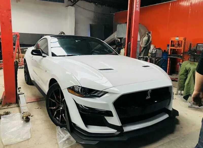 Комплект предна броня GT500 Shelby за Ford Mustang 2018-2021