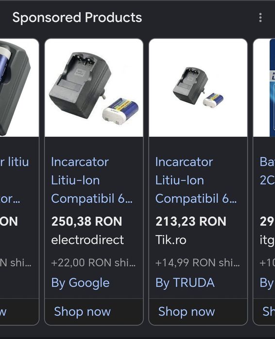 Încărcător acumulatori R2CR5 / 2CR5 Li-ion (World-Wide / compact, ideal pentru călătorii)