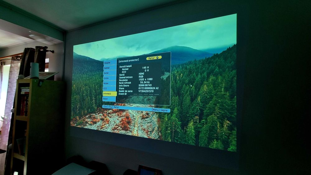 Videoproiector EPSON EB-W28 -Contrast 10000:1/HDMI/Luminozitate3000 lm