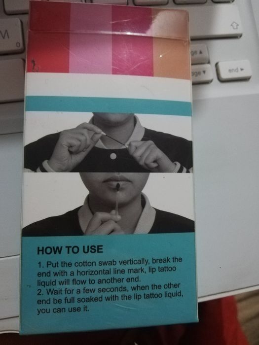 Vând tattoo lipstick multicolor