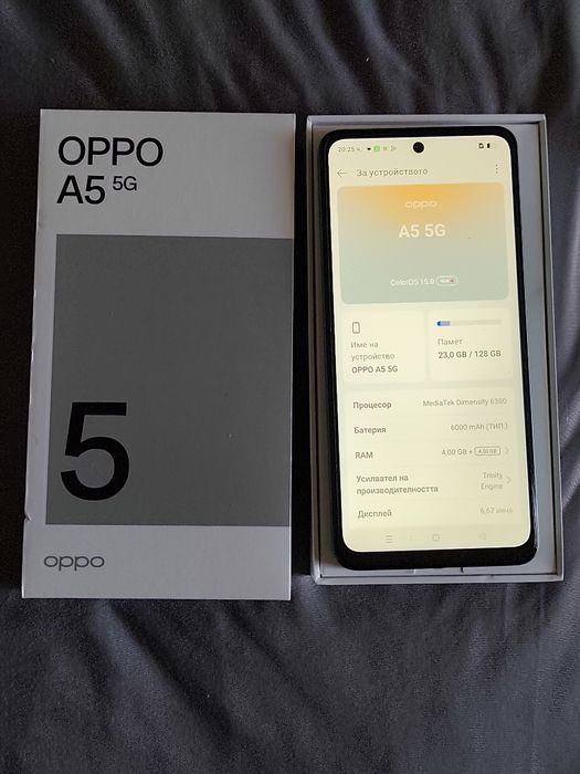 Oppo A5 5G нов с протектор