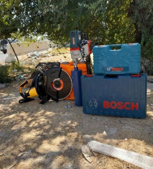 Almazni bur perforator xizmatlari beton buzish kesish  Demantaj