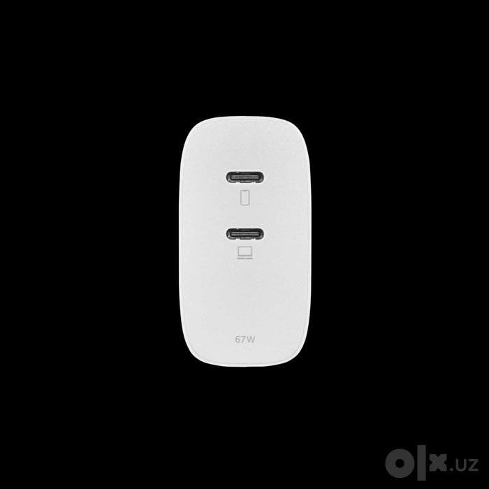 Сетевое зарядное устройство Native Union Fast GaN Charger 2 USB-C, PD