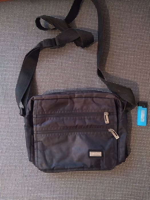 Мужская сумка барсетка через плечо б/у