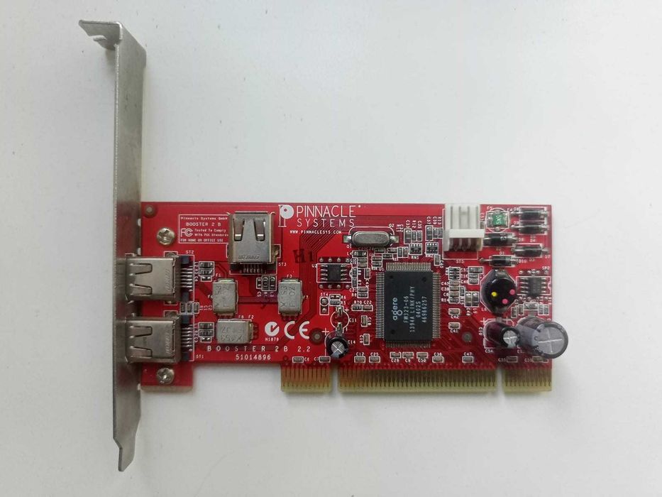 Плата видеозахвата PCI FireWire IEEE 1394 Pinnacle Studio