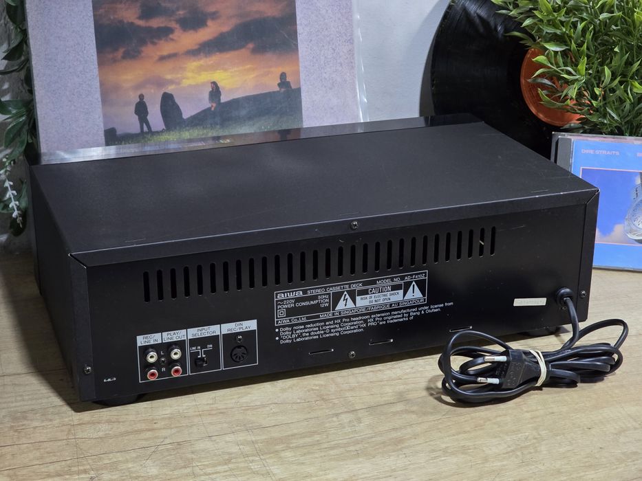 Casetofon deck AIWA AD-F410, stereo hifi  ,amts, bias , made in Japan
