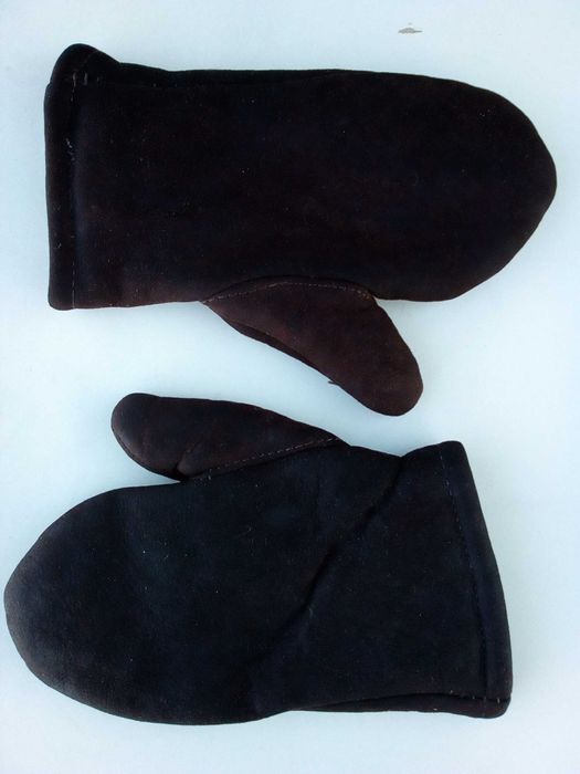 Ръкавици,Детски,Зимни, Дебела, Естествена Агнешка Кожа