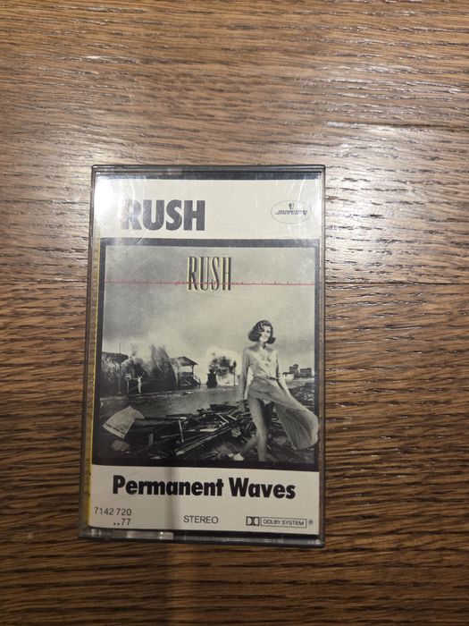 Rush-Permanent Waves cassette album