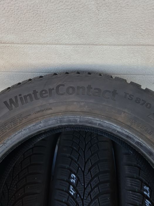 Зимни гуми 4 броя CONTINENTAL WinterContact TS870 185 65 R15 дот 4422