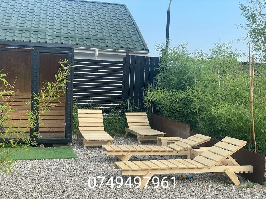 sezlong lemn 230 lei calitate   rezistenta    confort