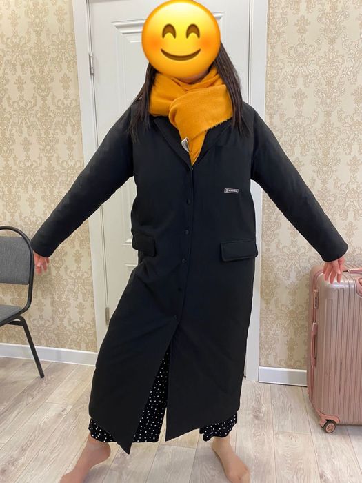 Черная зимняя куртка