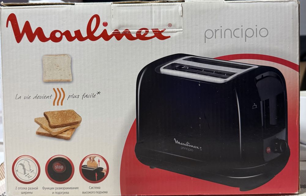 новый в упаковке Тостер Moulinex principio
