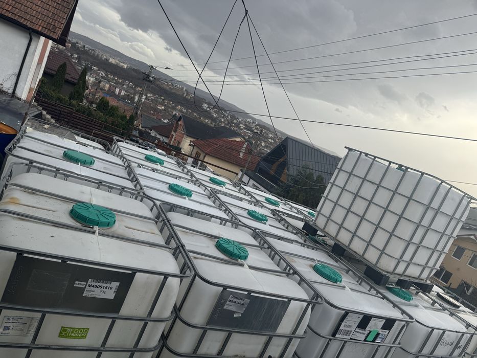 Vand IBC -uri bazine 1000l ATENTIE SUNT ALIMENTARE