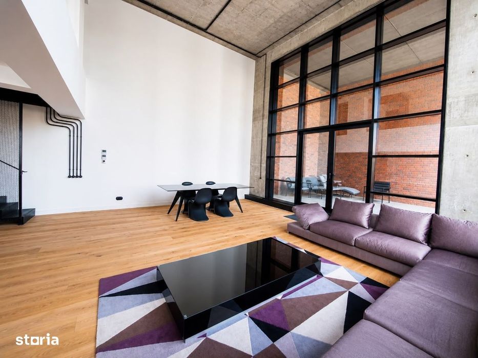 Loft industrial spectaculos I 4 camere I Floreasca I Terasă generoasă