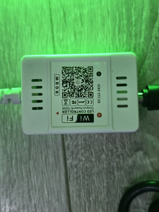 Bandă LED COB RGBW 10m WiFi – 672 LED/m, 24V, Alexa & Google Home