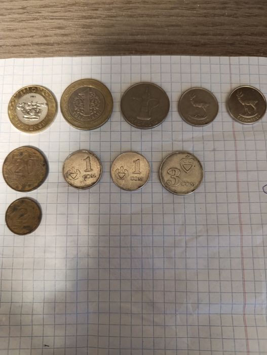 Монеты разные, обмен ,продажа