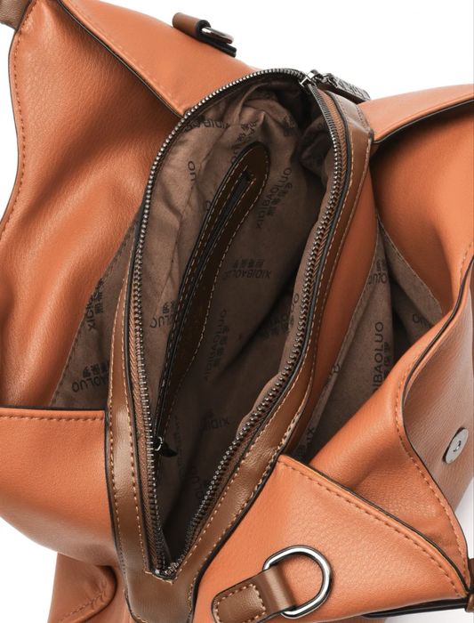 Сумка тоут коричневая