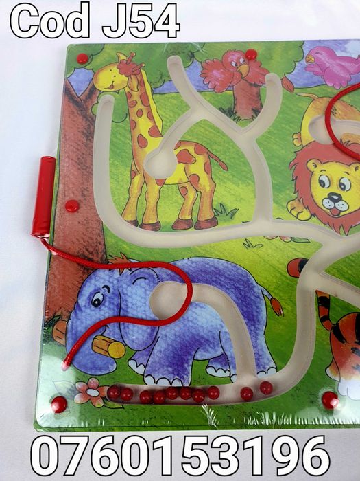 Labirint magnetic cu animale-Dezvolta activitatile motorii fine - J54