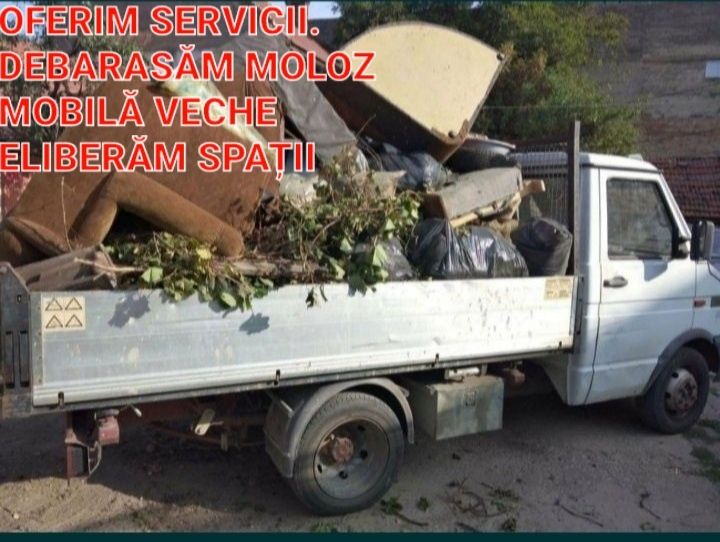 Transport Debarasăm mobilă veche eliberăm ori ce fel de spațiu.