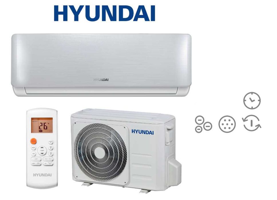Кондиционер HYUNDAI (18) Low Voltage (18000BTU) до 55 КВ.М. Доставка
