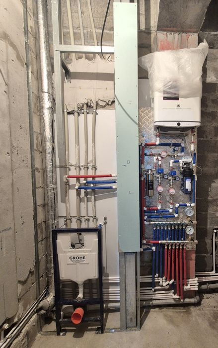 Отопление водоснабжения.