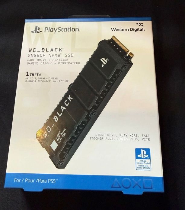 SSD Western Digital Black SN850P SSD 1TB PS5