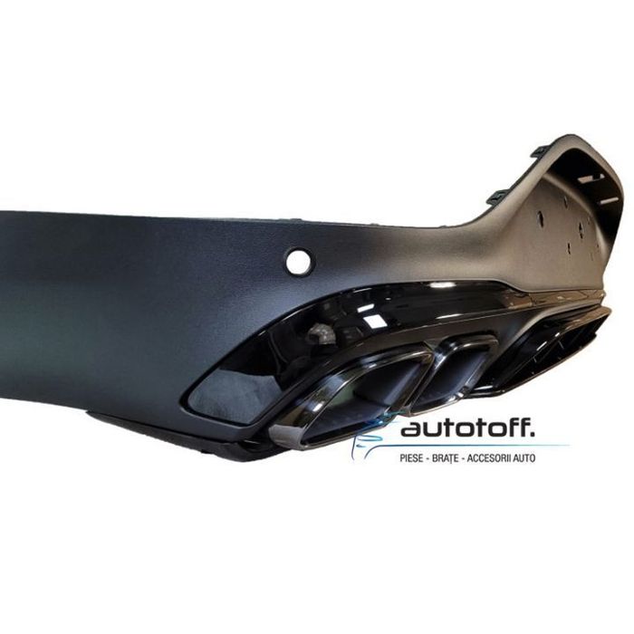 Difuzor bara spate Mercedes GLC Coupe C253 Facelift (2019+) Black Look AMG