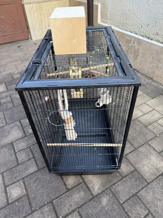 Colivie papagali dim 78x82x48