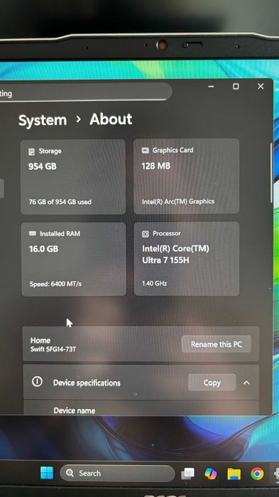 Laptop Acer Swift GO 14