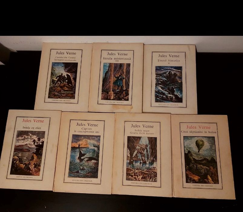 Colecție cărți Jules Verne