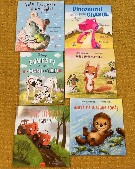 Set 19 carti frumos ilustrate pentru copii 5 ani+