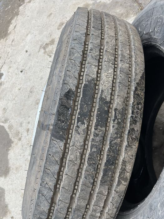 Грузавой шина продеться