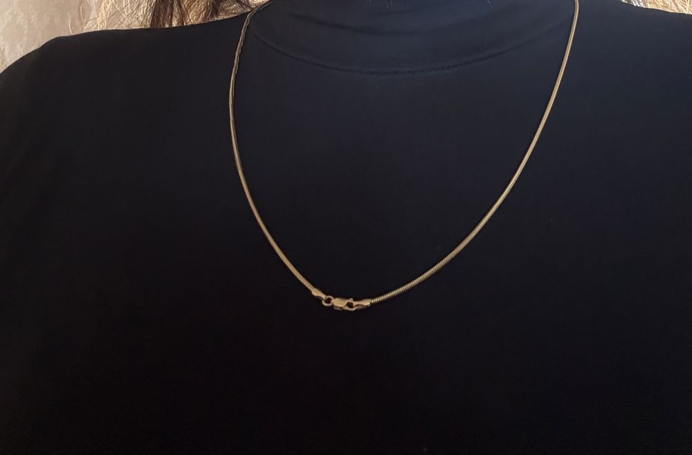 Золотая цепь 14 карат бренд MIDAS