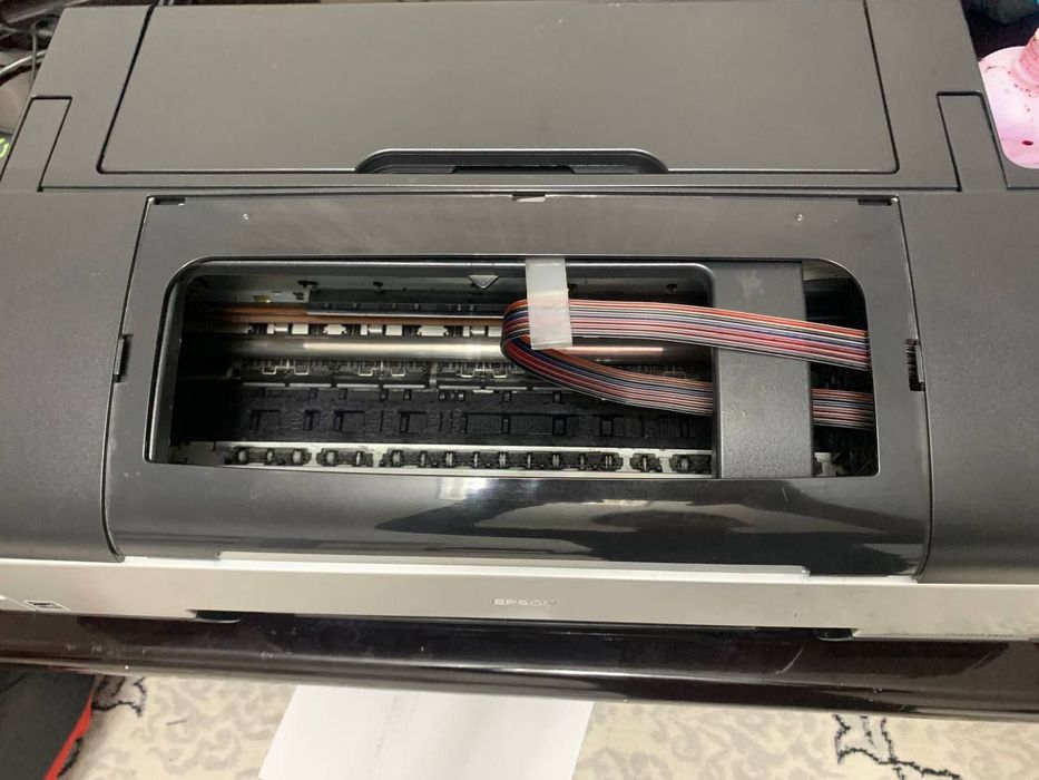 Epson 1410 A3 Printer 6Ta Rangli Foto Printer Arxetektura Foto Uchun