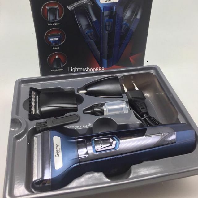 БЕПУЛ Доставка,Триммер-электробритва Geemy GM566 3в1,Соч Соқол мошинка