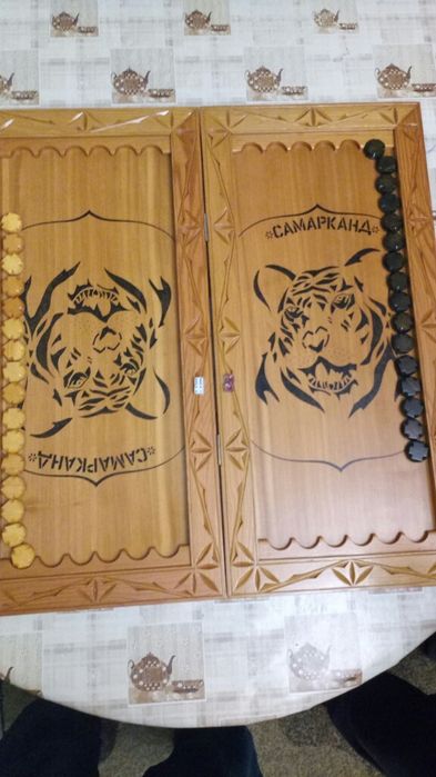 Нарды деревянные, мастеровая