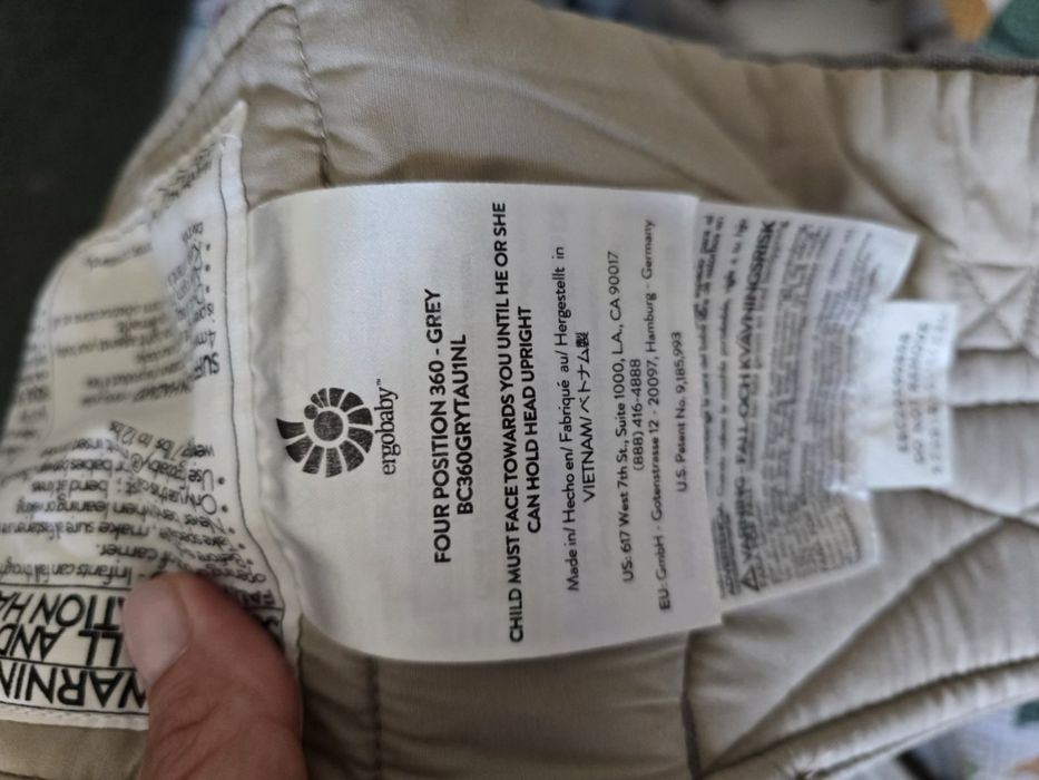 Ergo baby 360 раница за бебеносене