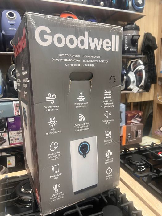 Goodwell. Очиститель воздуха и увлажнители воздуха