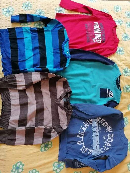 Блузи, долнища, тениски, пуловери