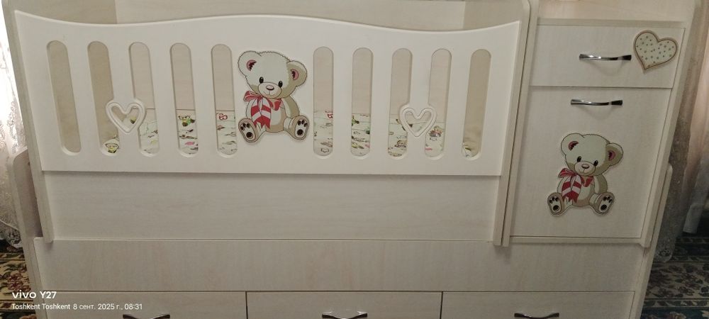 детский кровать  3 в 1