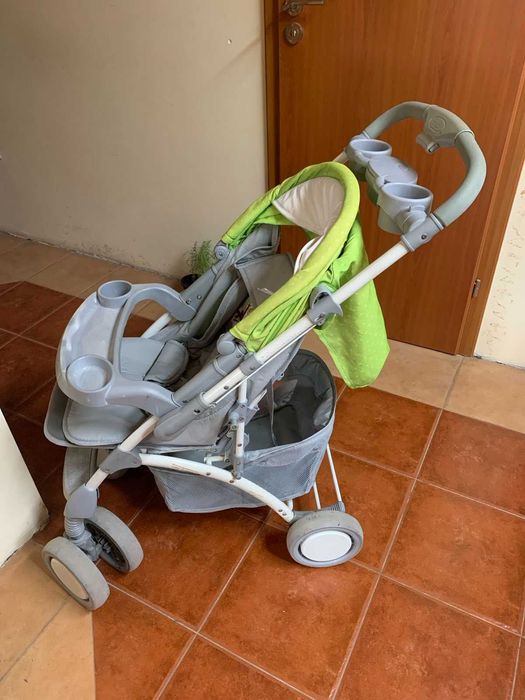 Бебешка количка комплект с бебешко столче